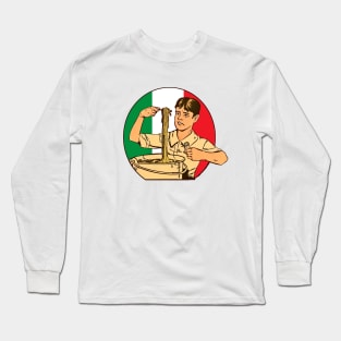 Italian Pasta Long Sleeve T-Shirt